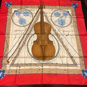 Hermes Paris La Musique des Inneres silk scarf